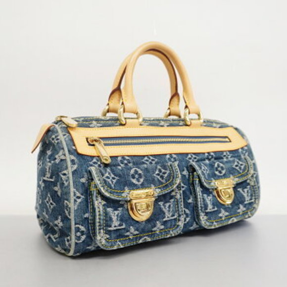 Louis Vuitton Monogram Denim Neo Speedy Handbag - Picture 2 of 10